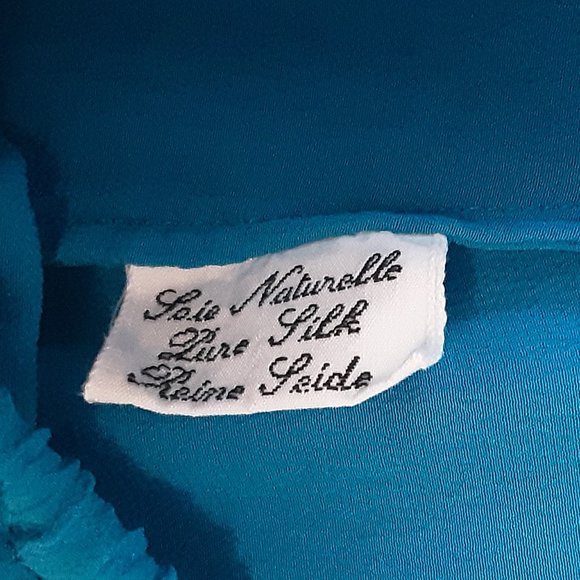 Hand Crafted Blue Pantsuit - Picture 13 of 16